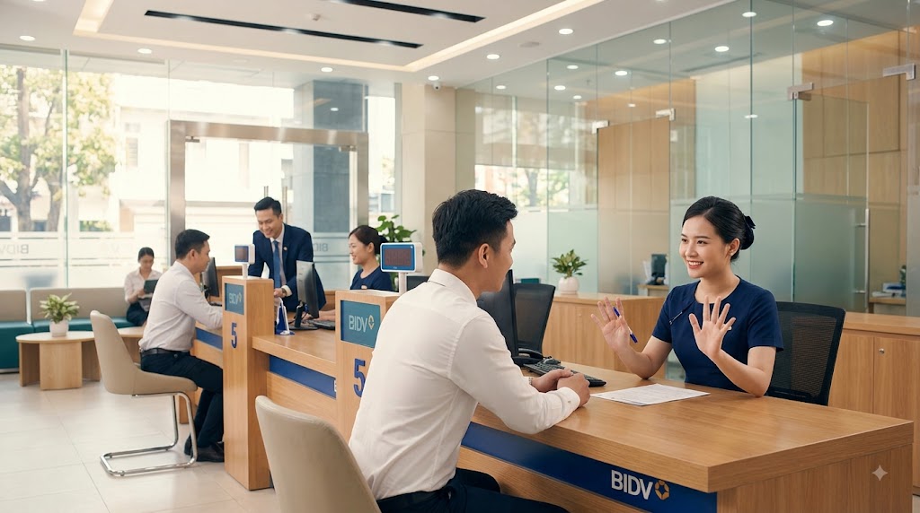 Cập nhật chi tiết lãi suất vay BIDV tháng 8/2026