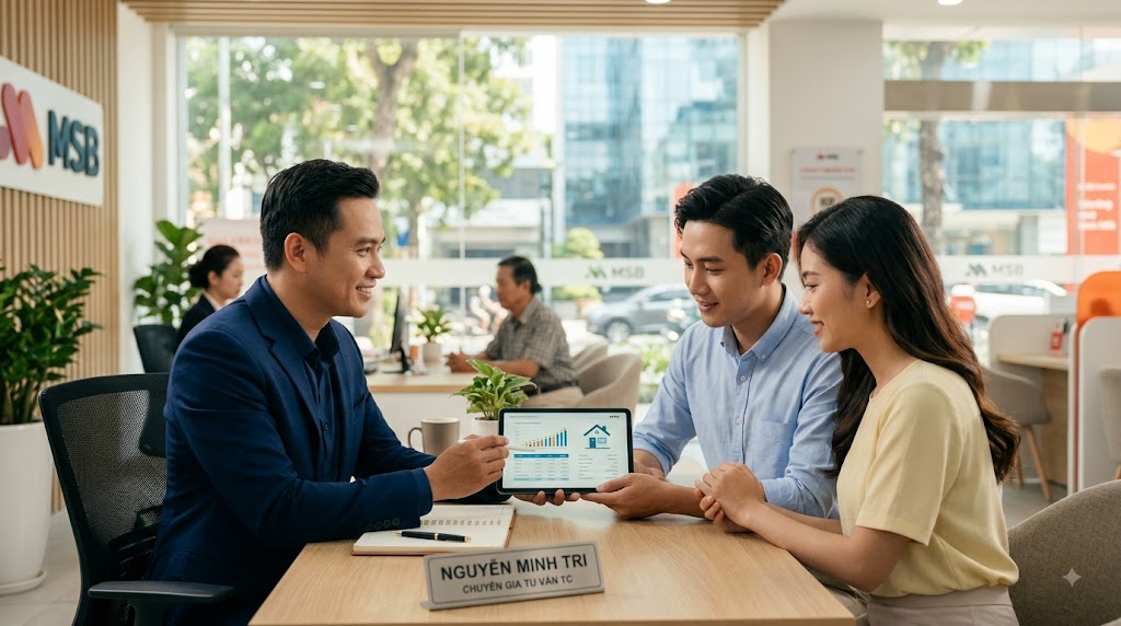 Cập nhật chi tiết lãi suất vay MSB tháng 8/2026